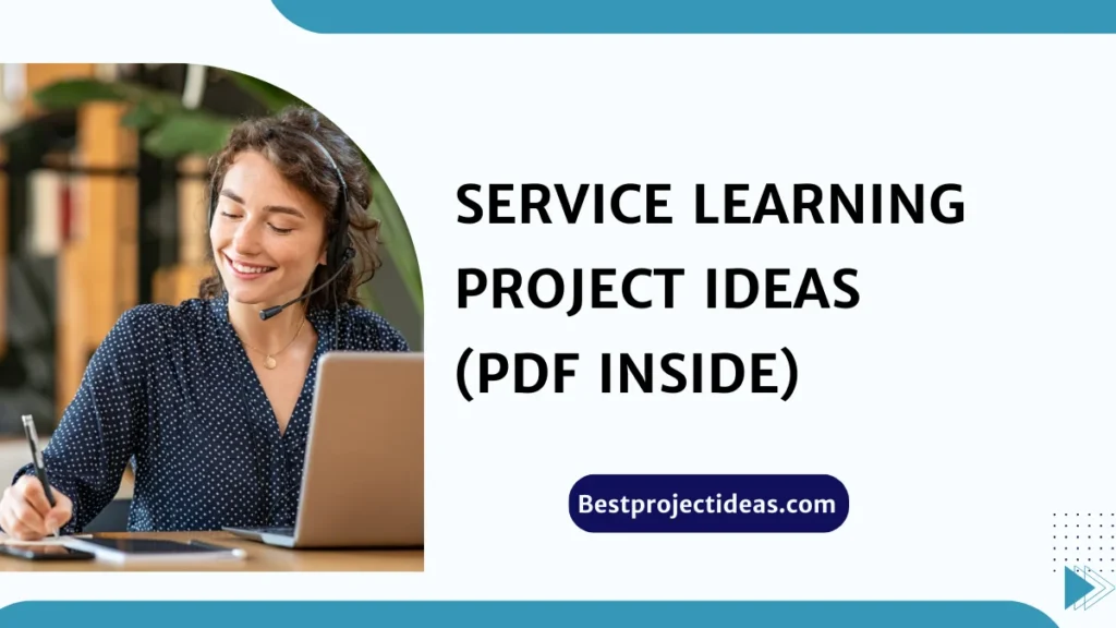 Service Learning Project Ideas