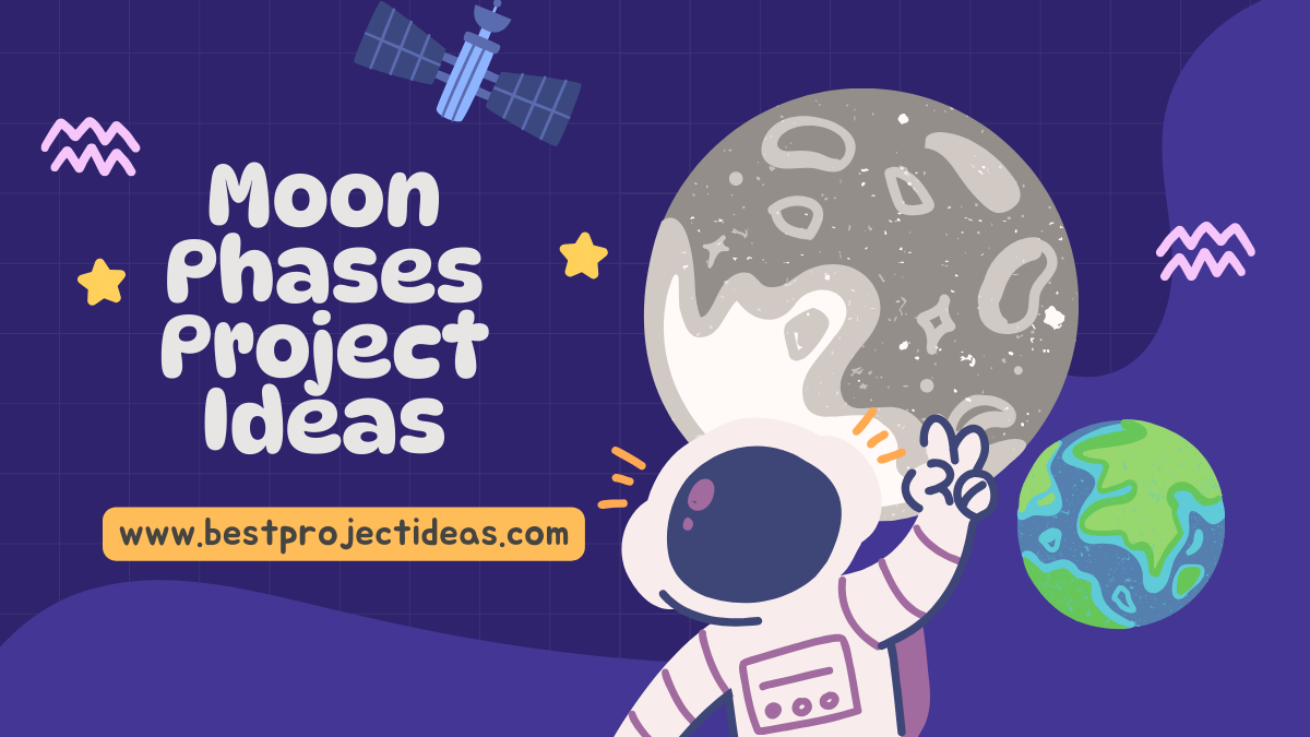 Moon Phases Light Science Projects Science Experiments For Kids: Moon
