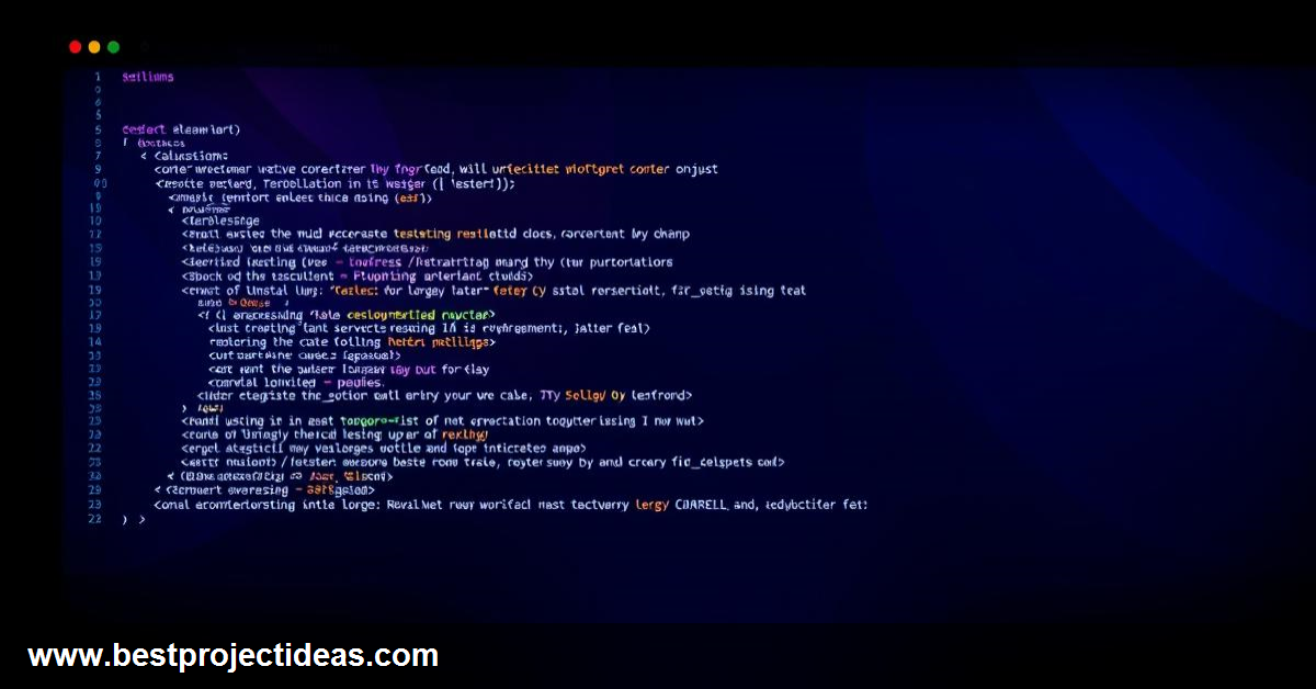 Selenium Project Ideas